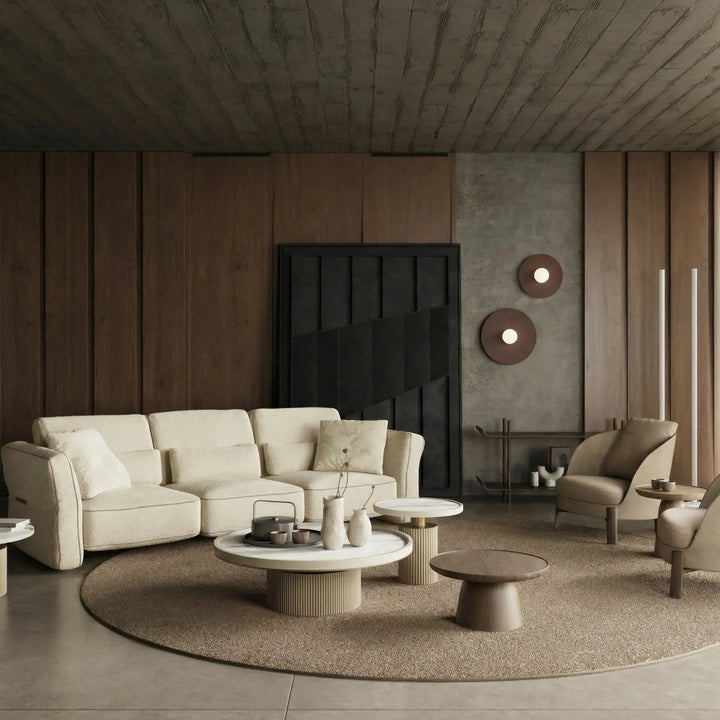 Applique murale marron dans un intérieur contemporain