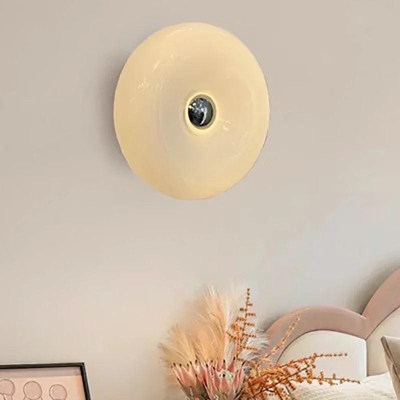 Applique Murale En Donut Forme Ronde