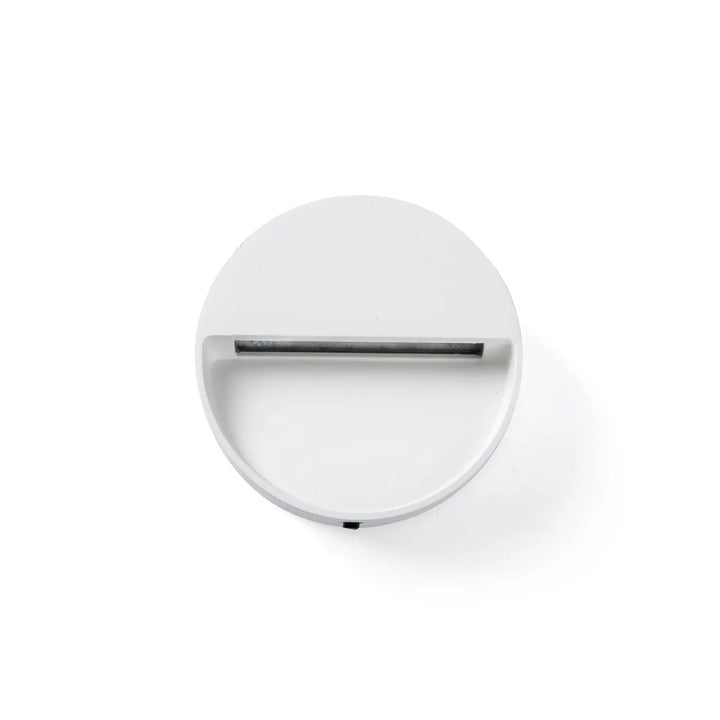 Détail de l'applique Dune ronde blanche