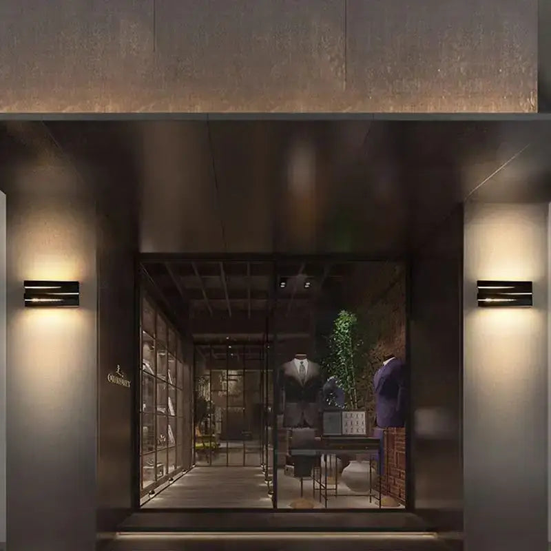 Applique Murale Extérieur LED Superposé Moderne