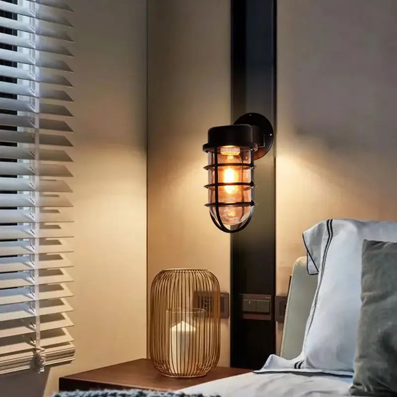 Applique Murale En Forme D’Alarme Au Style Rétro Punk