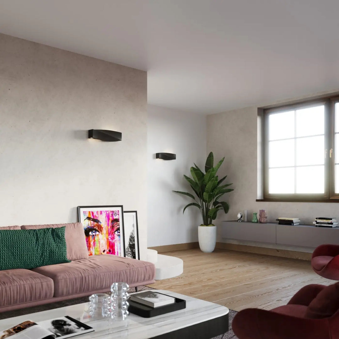 Applique Murale noir dans un intérieur contemporain