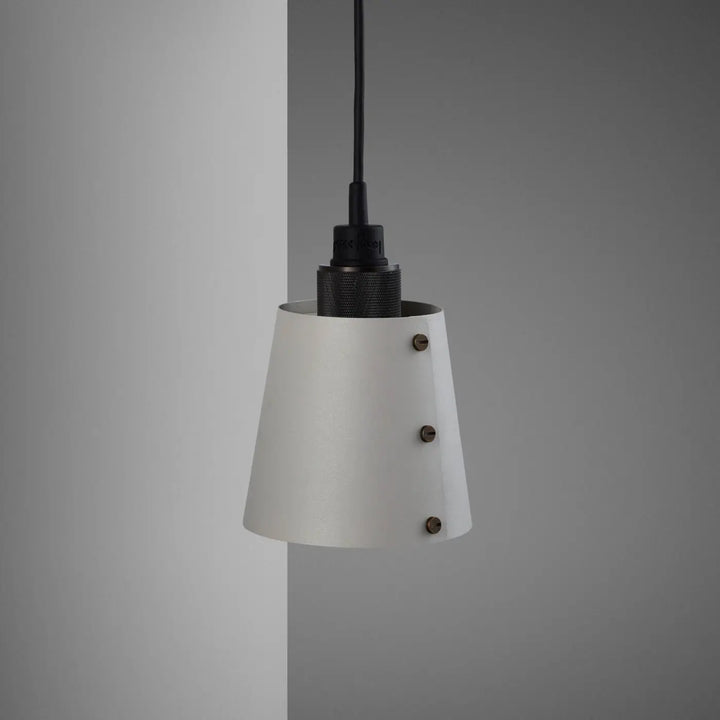 Applique murale Hooked petit modèle Pierre en bronze fumé #couleur_gris