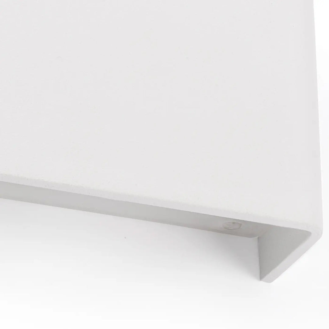 Détail de l'applique Nash 37 cm blanche