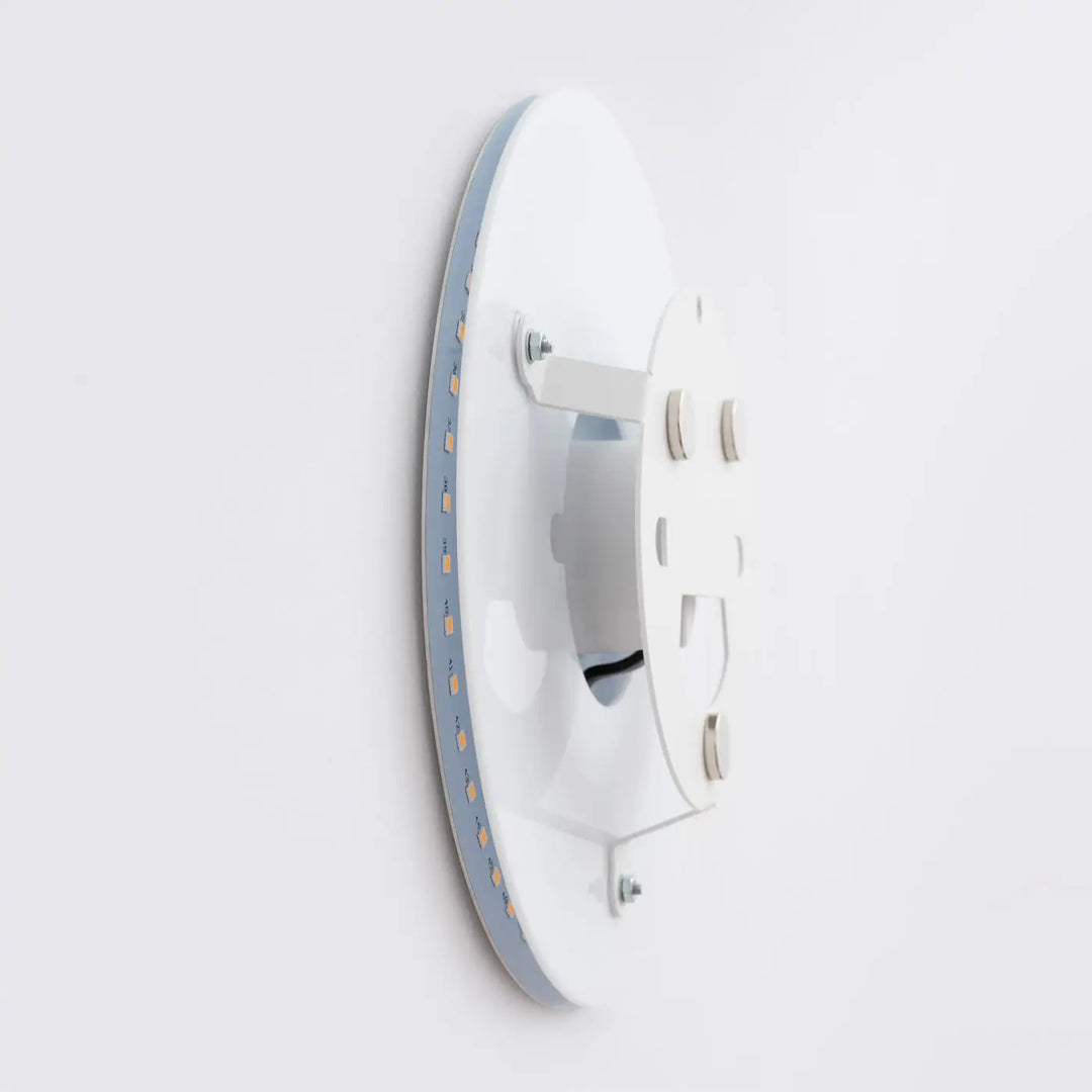 Applique murale borgen 3000k beige avec leds circulaire moderne de la collection borgen comprend une seule applique murale