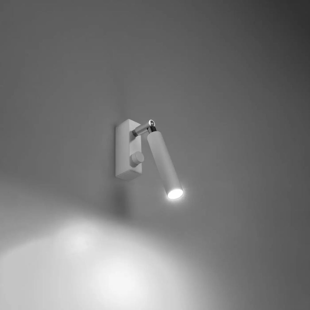 Applique murale liseuse Eyetech 1 blanche à tige orientable