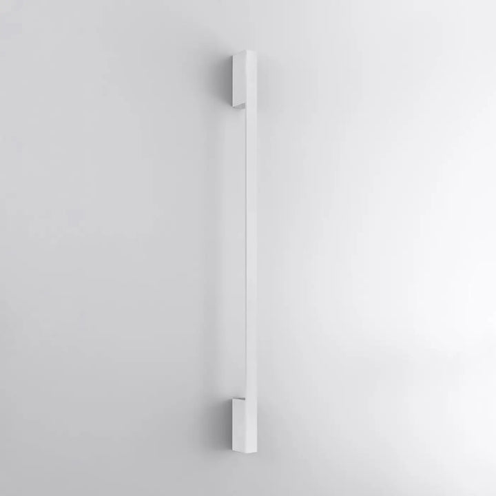 Applique murale sappa m 4000k blanc avec module led et boîtier étroit design minimaliste pour lampadaire lahti