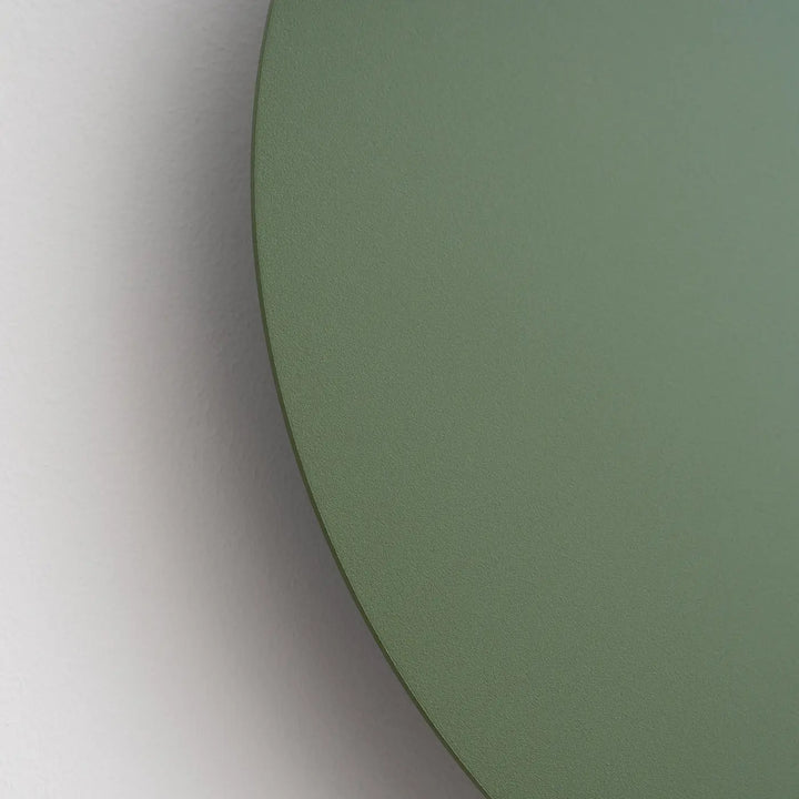 Applique murale BORGEN vert olive éteinte, détail du bord