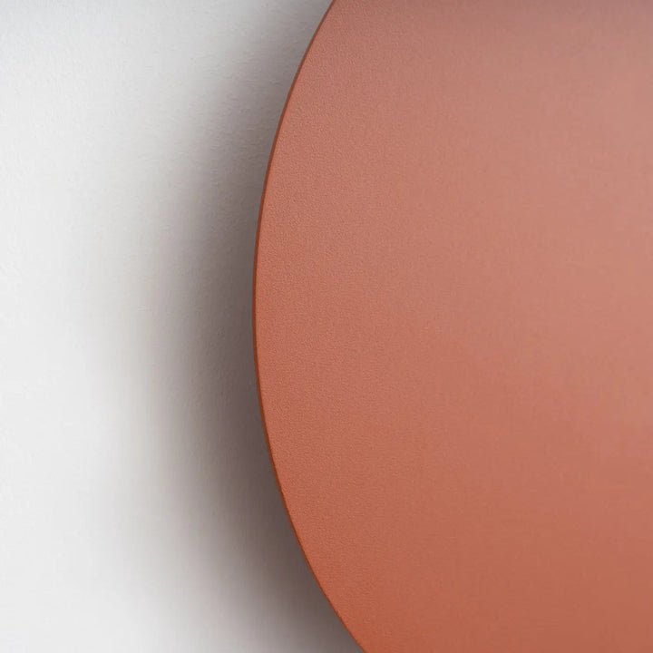 Applique murale BORGEN ocre rouge éteinte, détail du bord