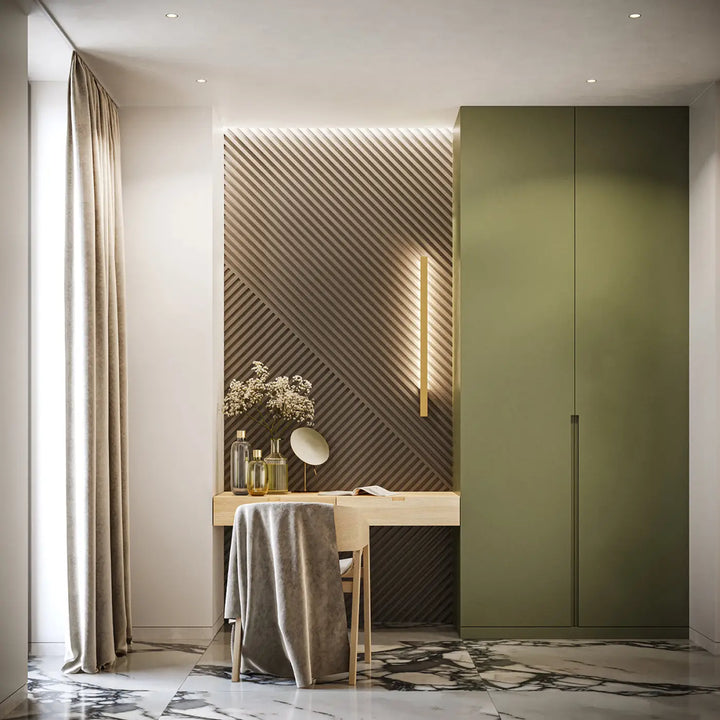 Applique murale lahti s 4000k doré avec lampadaire lahti et module led pour solutions imprévisibles élégante et moderne