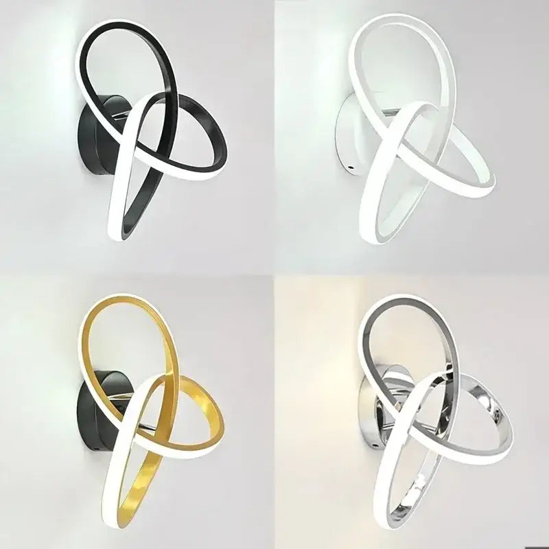 Applique Murale LED En Forme De Boucle Design