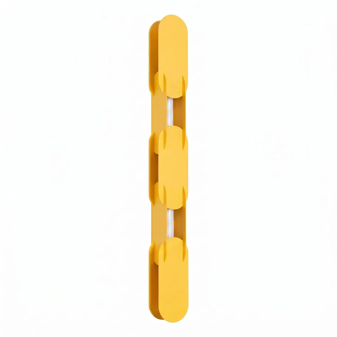 Applique murale CHAIN jaune vue d'ensemble
