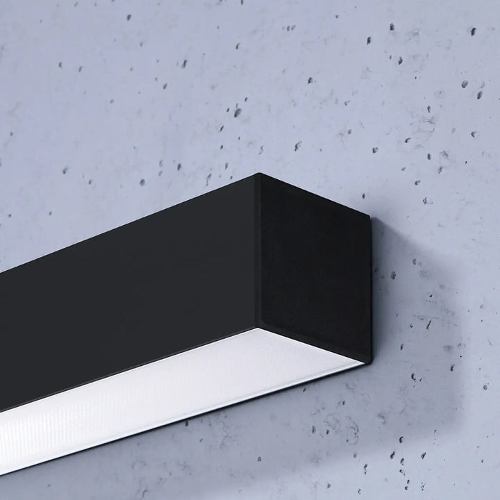 Applique murale noire pinne 150 avec module led pour bureau à domicile offrant des paramètres d’éclairage modernes