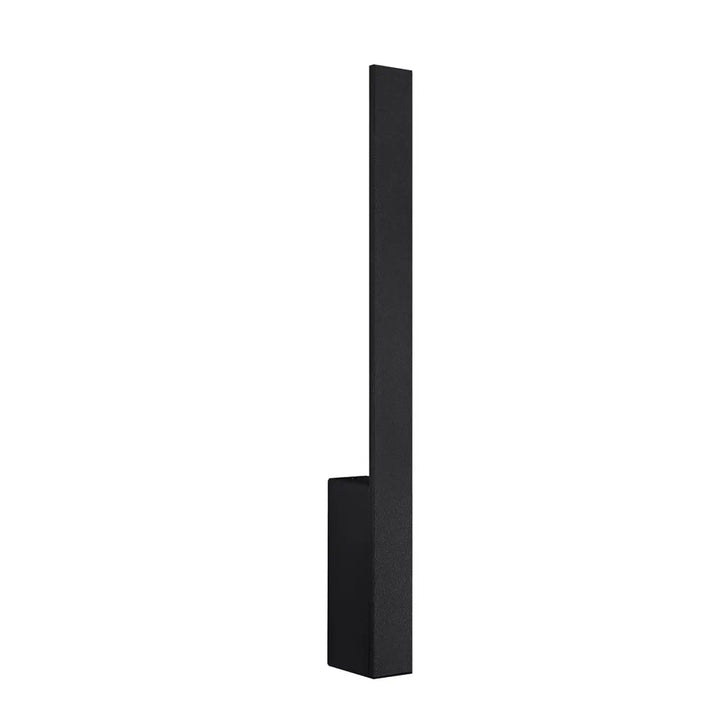 Applique murale noire avec design minimaliste rectangulaire équipée de module led pour solutions imprévisibles lahti