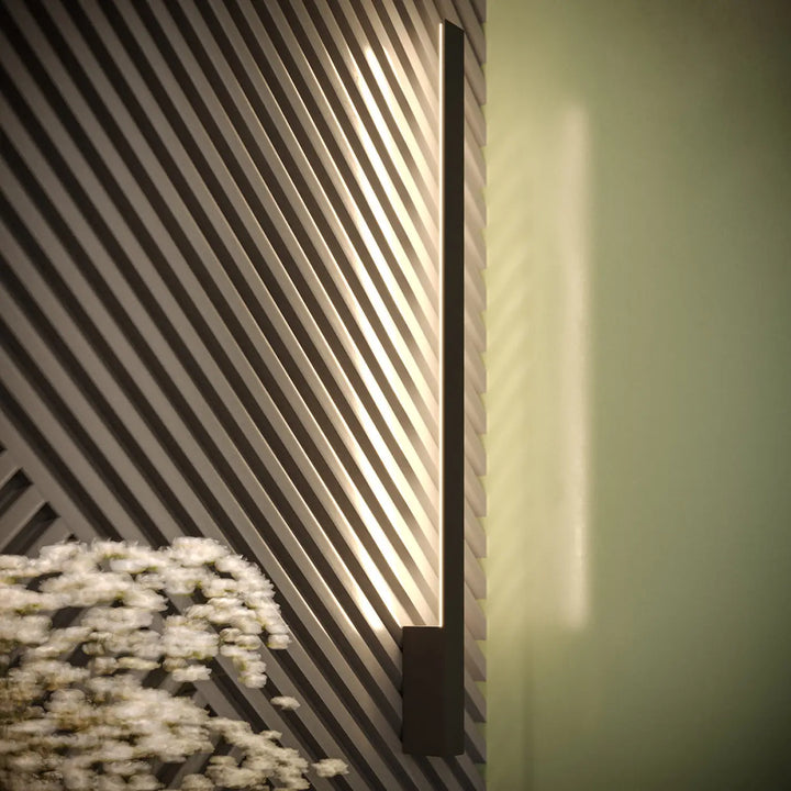 Applique murale lahti s 4000k noir avec module led et lumière ambiante chaude pour solutions imprévisibles