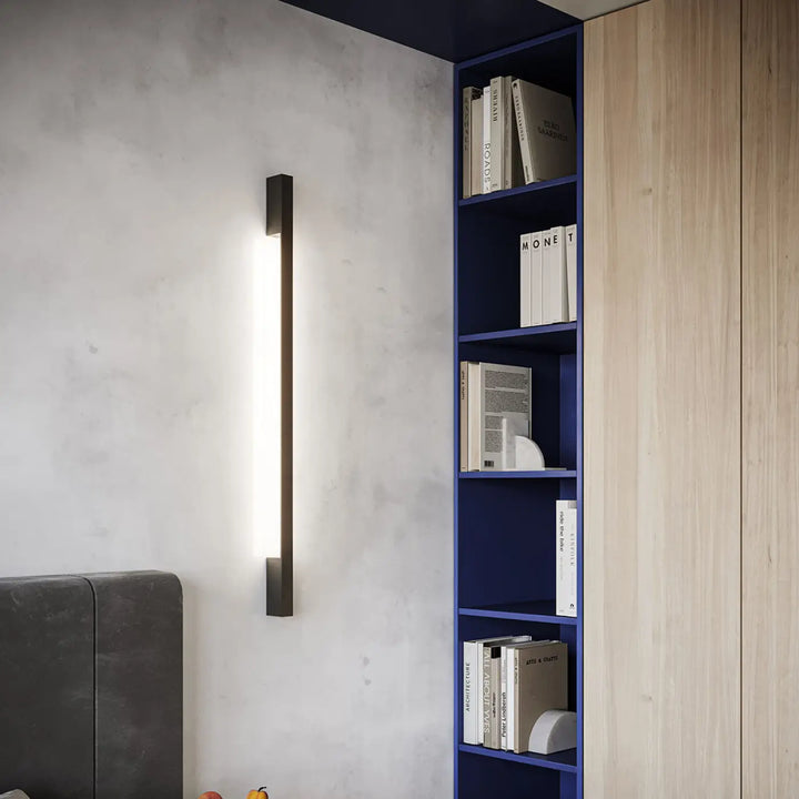 Applique murale sappo m 4000k noir design minimaliste avec module led pour solutions imprévisibles et lampadaire lahti