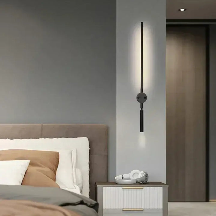 Applique murale LED a tête pivotable à 360°

