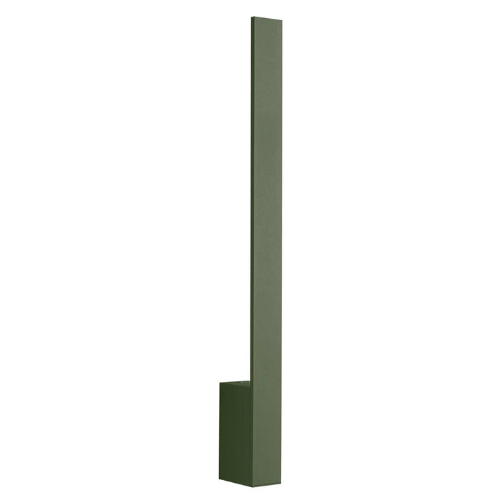 L’applique murale lahti allie design minimaliste avec finition mate vert olive et fonctionnalité pratique led 4000k