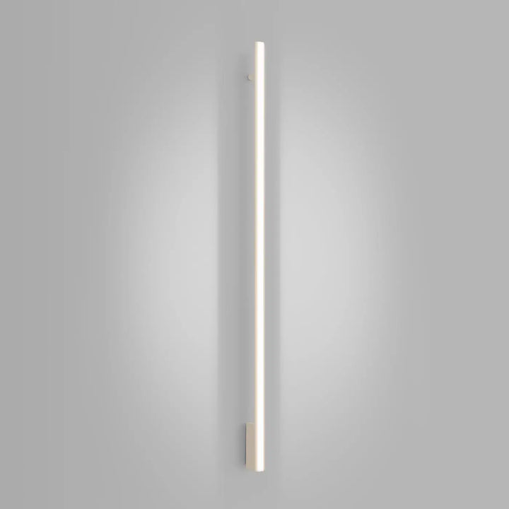 Applique murale LAGOM beige allumée, détail du diffuseur