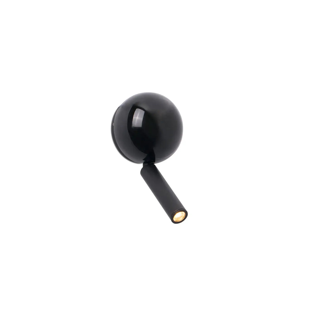 Applique liseuse Press noire de Faro Barcelona