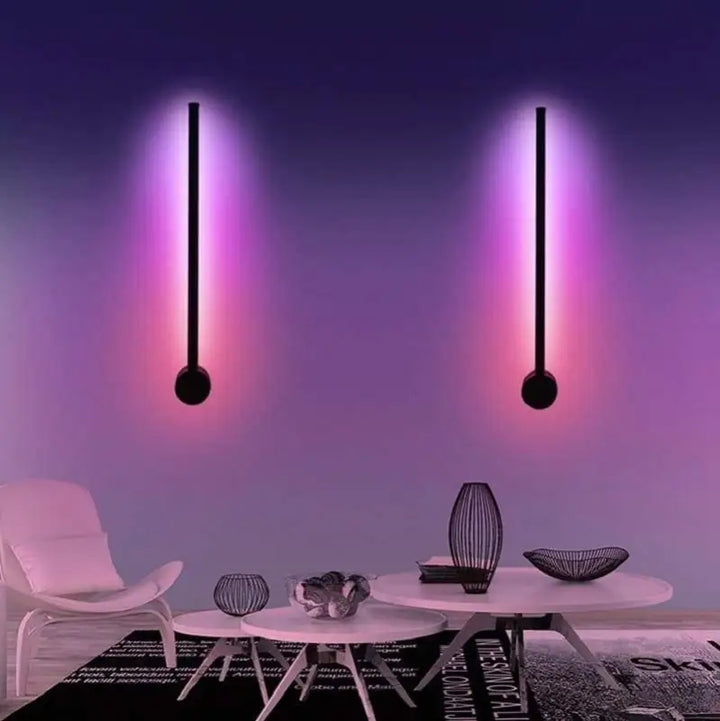 Applique Multicolore En Aluminium Avec Led