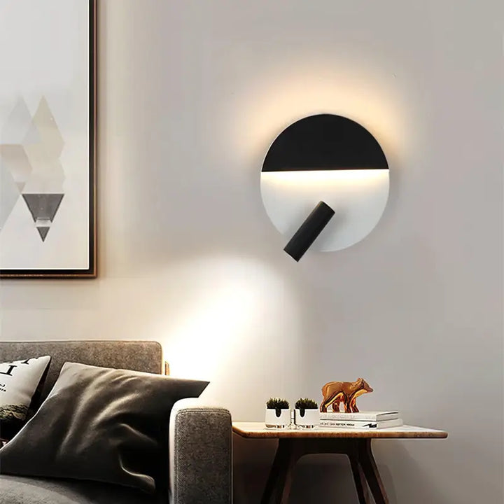 Applique Murale Noir Et Blanc Moderne
