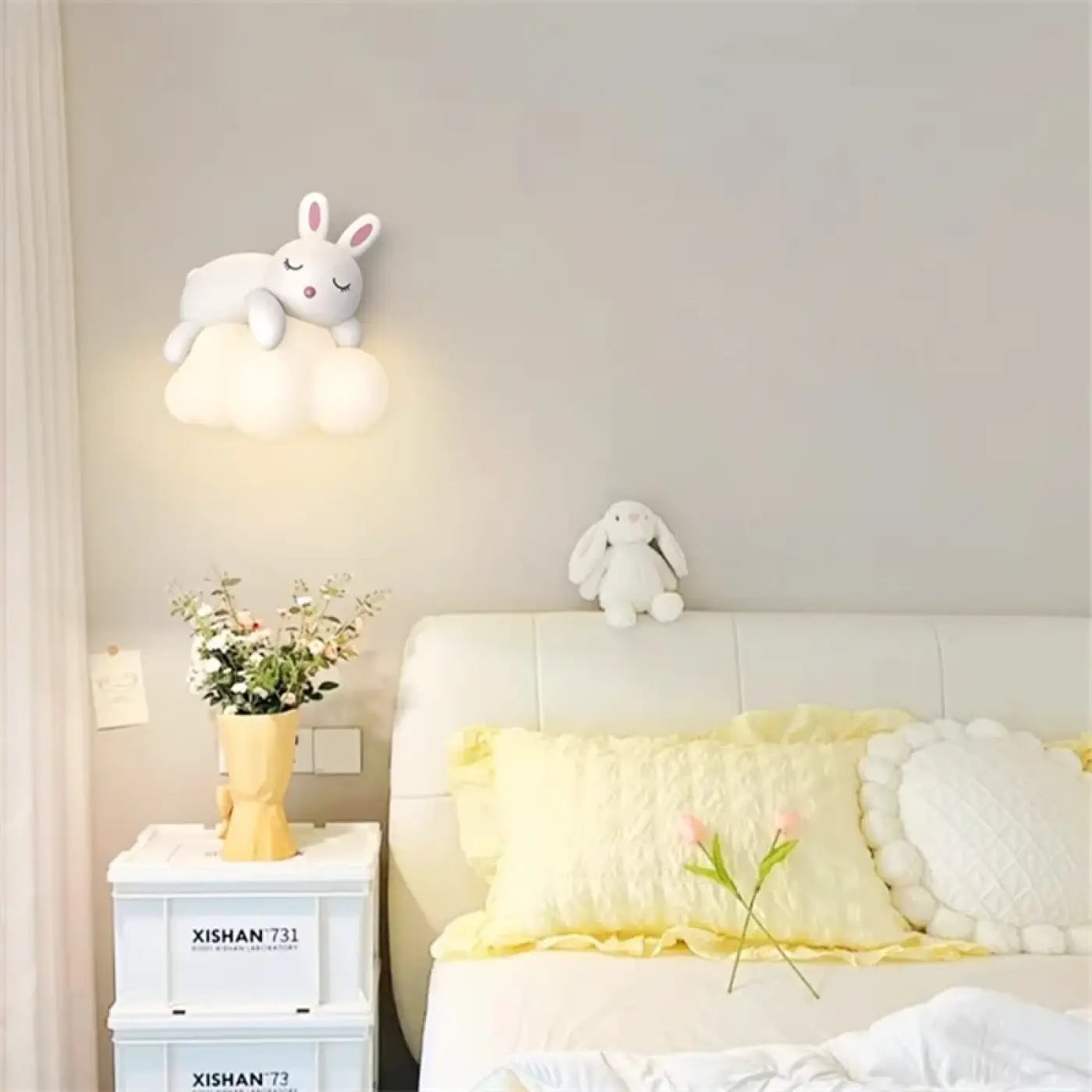 Applique Murale Nuage Blanc Pour Chambre Enfant Look Raffiné