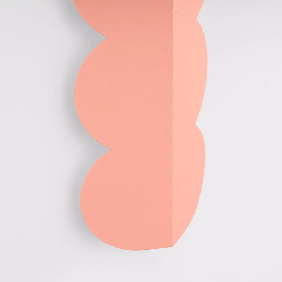 Applique murale BISCUIT pêche détail du pli