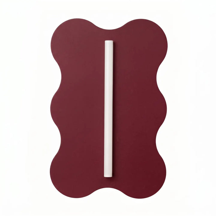 Applique murale KLOVER bordeaux vue d'ensemble