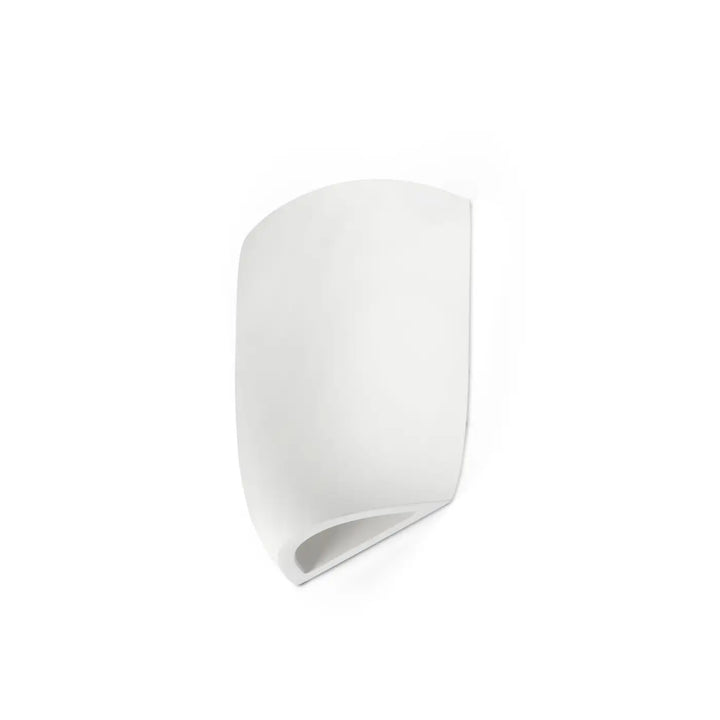 Applique murale Kappu 250 en plâtre blanc de Faro Barcelona