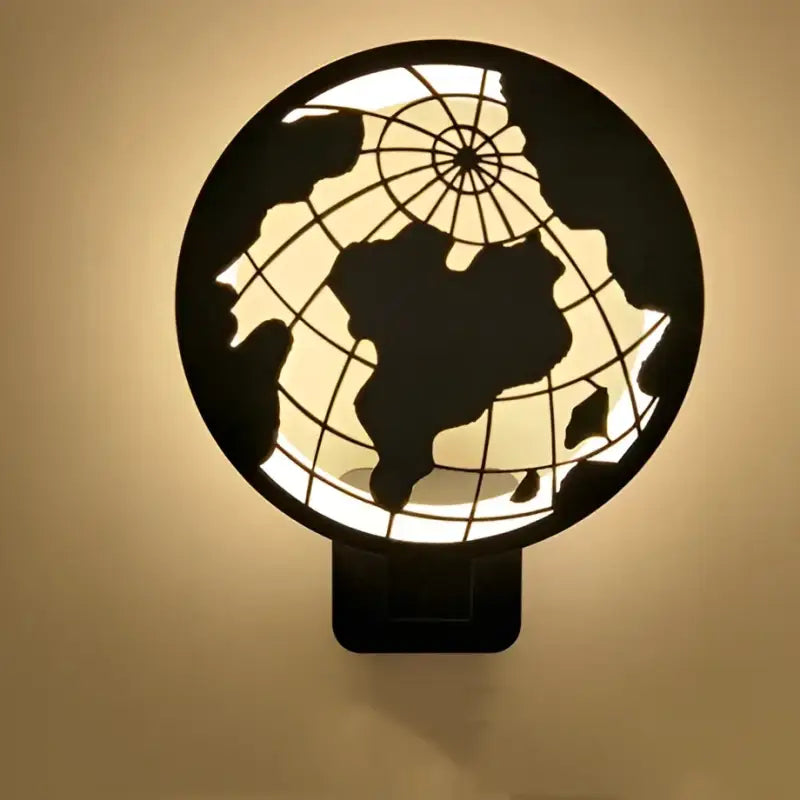 Applique murale ronde LED avec différentes cinématiques

