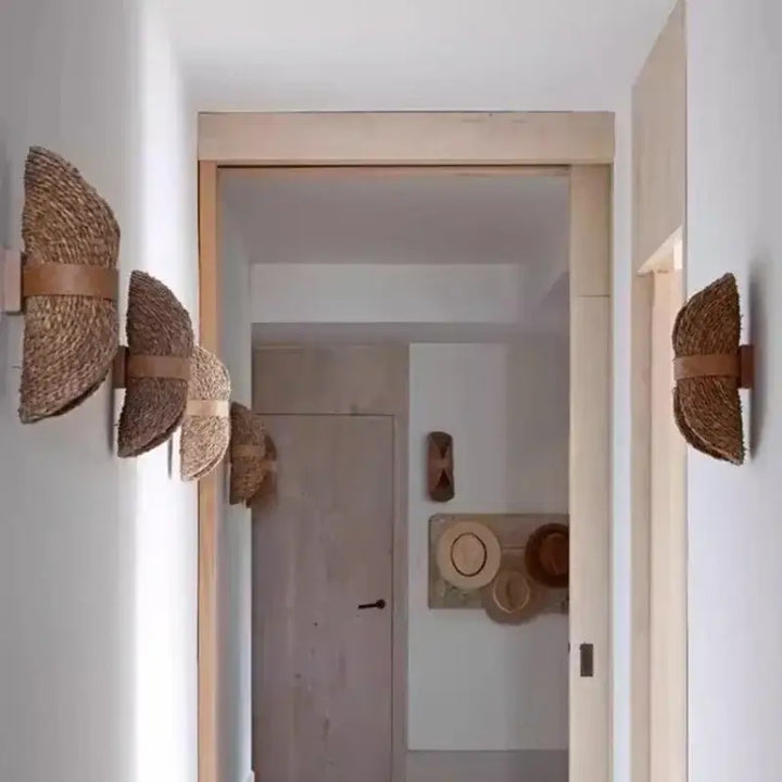 Applique artisanale décorative moderne beige chic