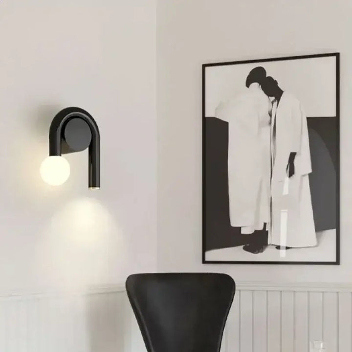 Applique Murale Scandinave Au Style Tendance Et Original En Métal