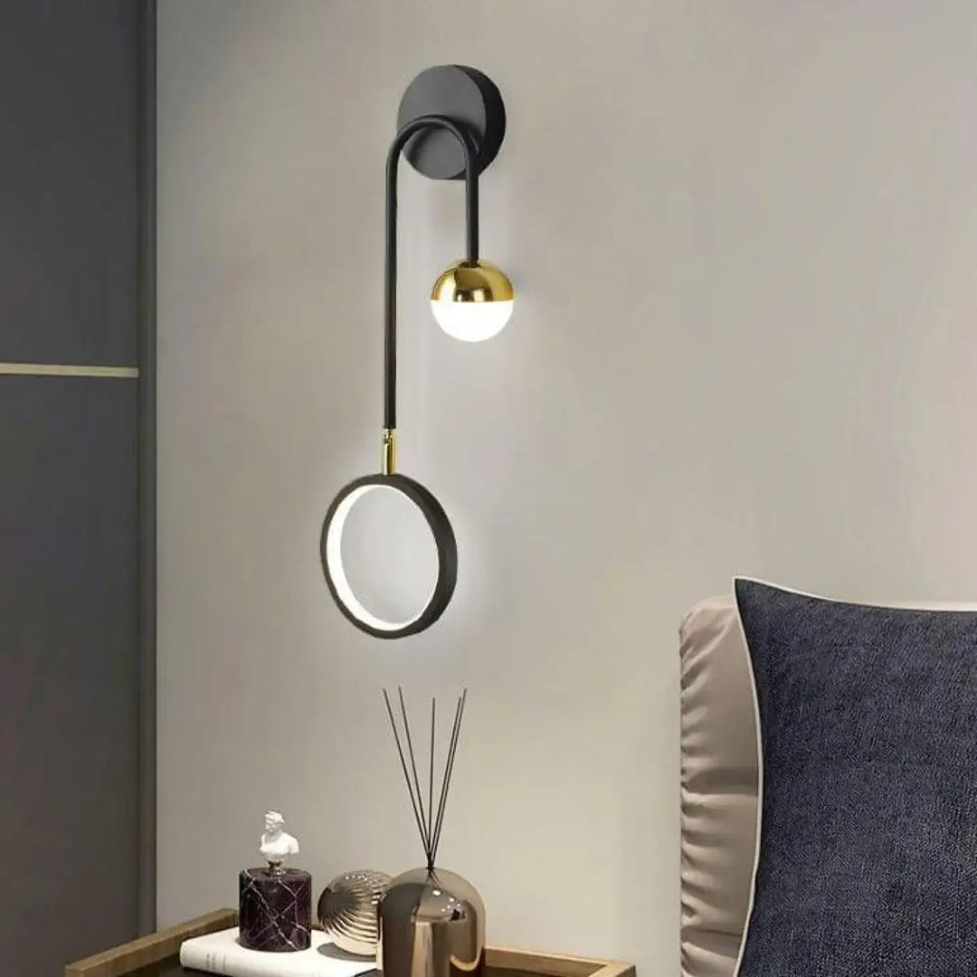 Applique Murale Scandinave en Aluminium