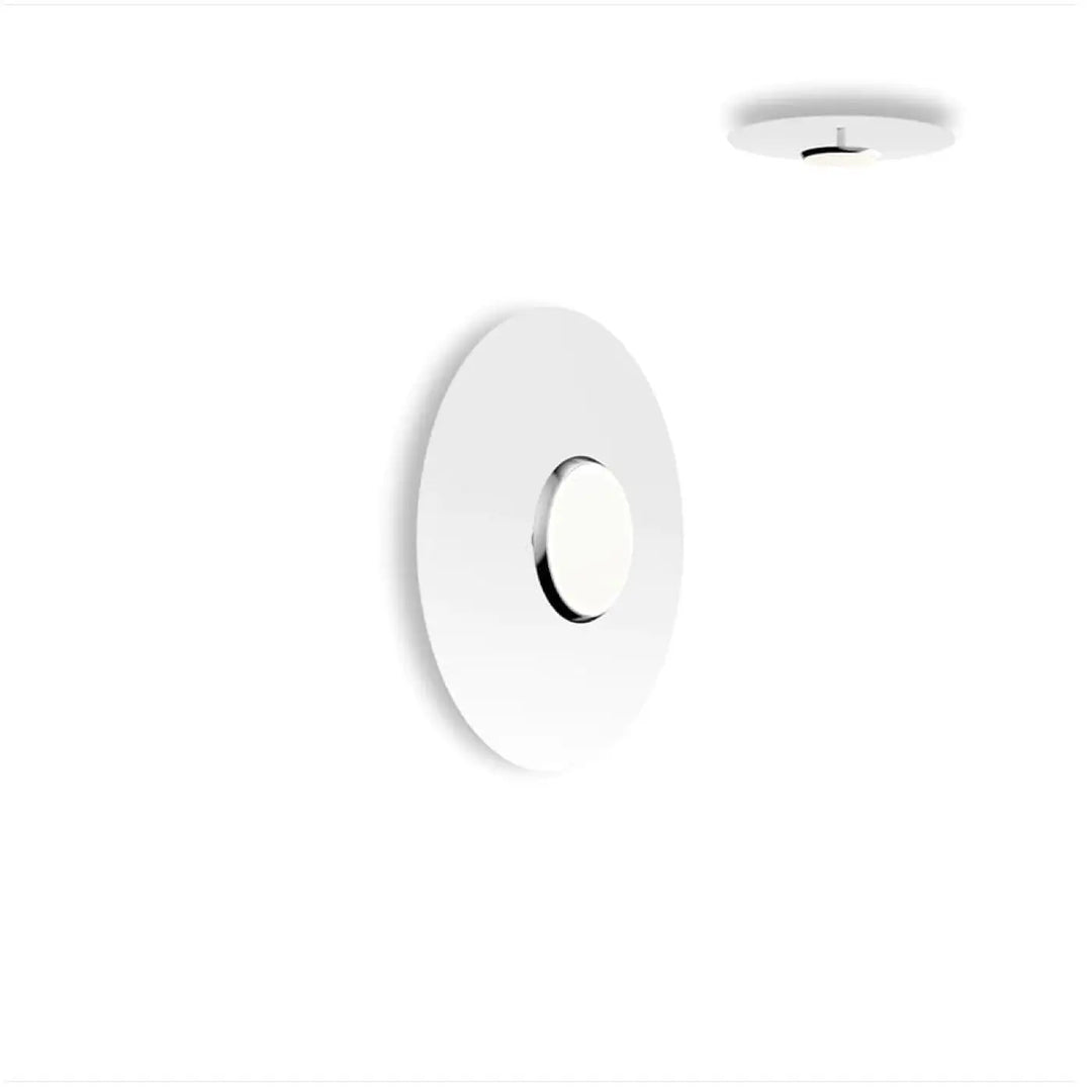 Applique murale Sky Dome, abat-jour blanc, 45,8 cm