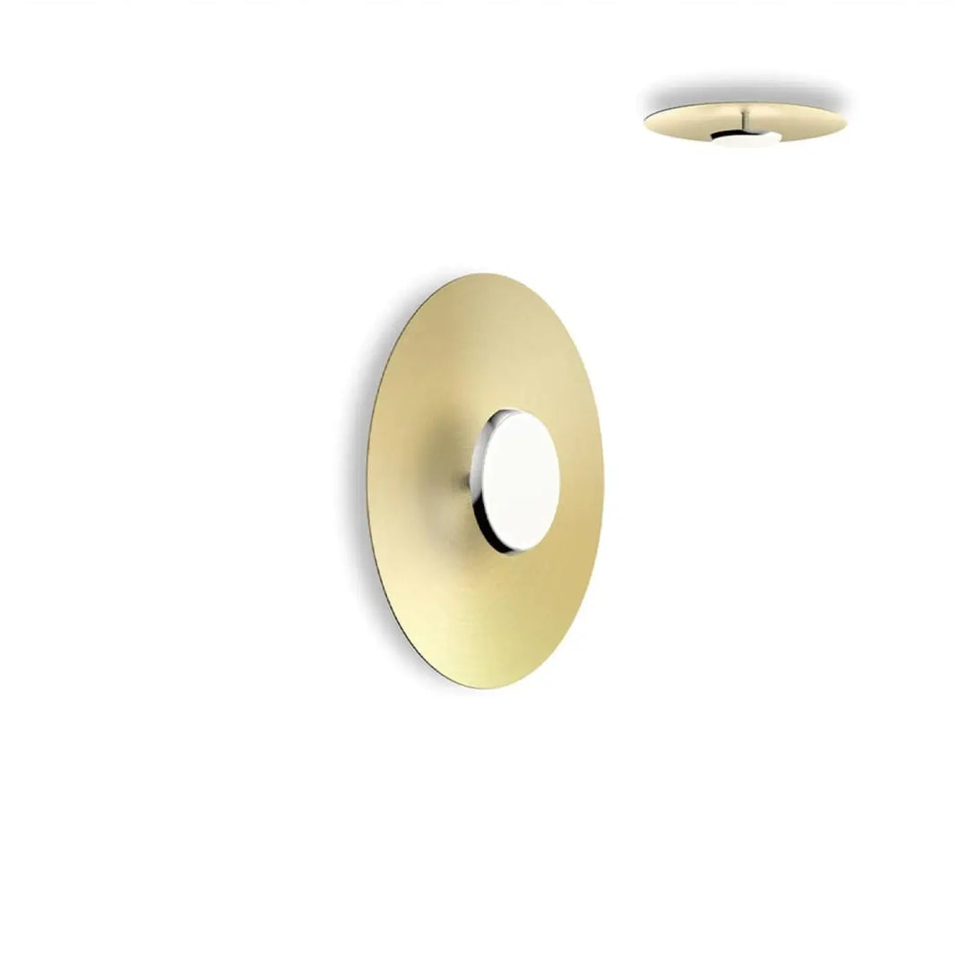 Applique murale Sky Dome, abat-jour en laiton, 45,8 cm