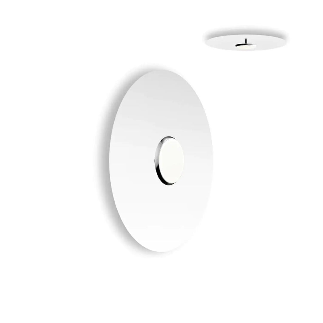 Applique murale Sky Dome, abat-jour blanc, 61 cm