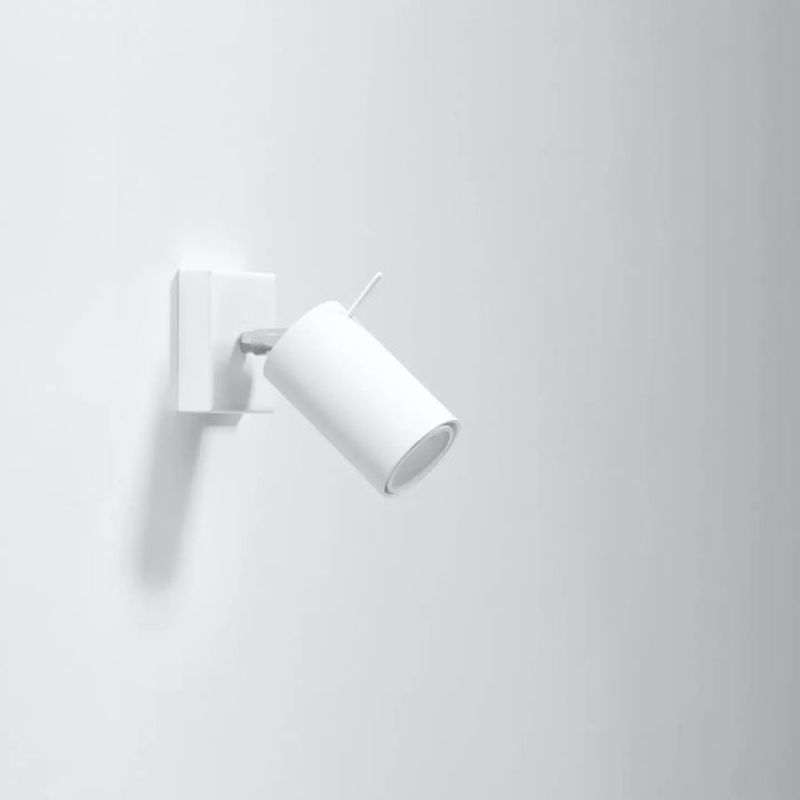 Applique murale blanc éteinte, vue rapprochée
