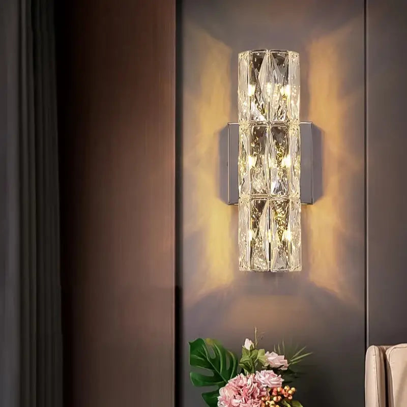 Applique Murale À Tête De Lit Avec Abat-Jour Transparent