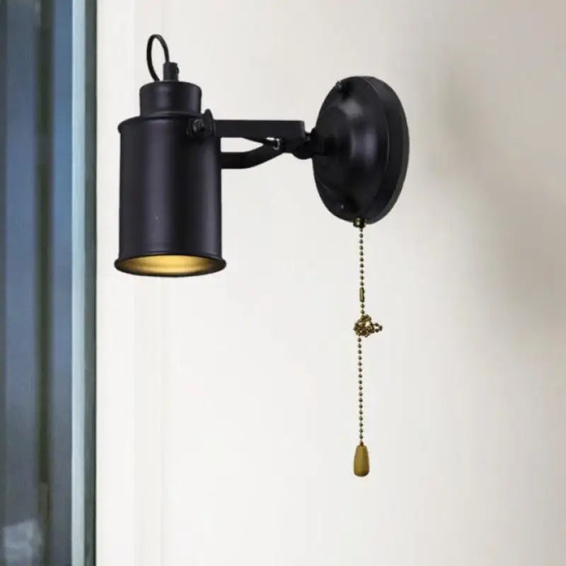 Appliques Murales Noires Style Industriel