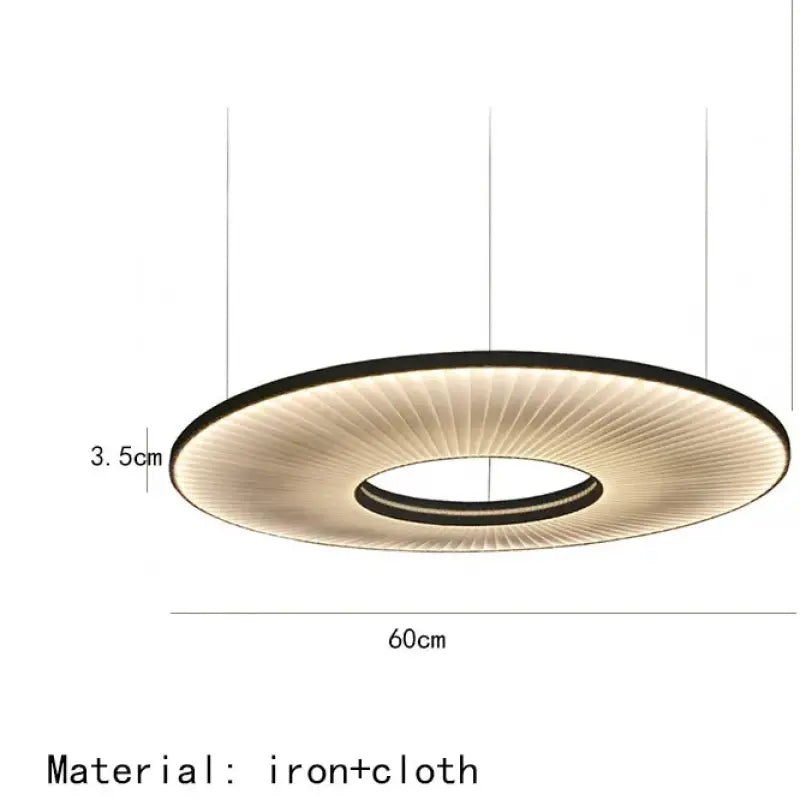 Suspension design moderne led blanc cassé stylé chic