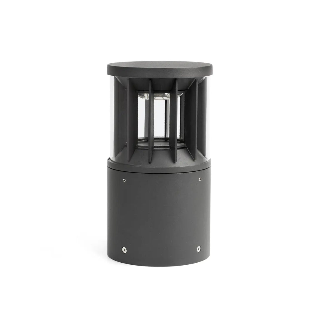 Borne extérieure Screen 25 cm gris foncé 360° de Faro Barcelona