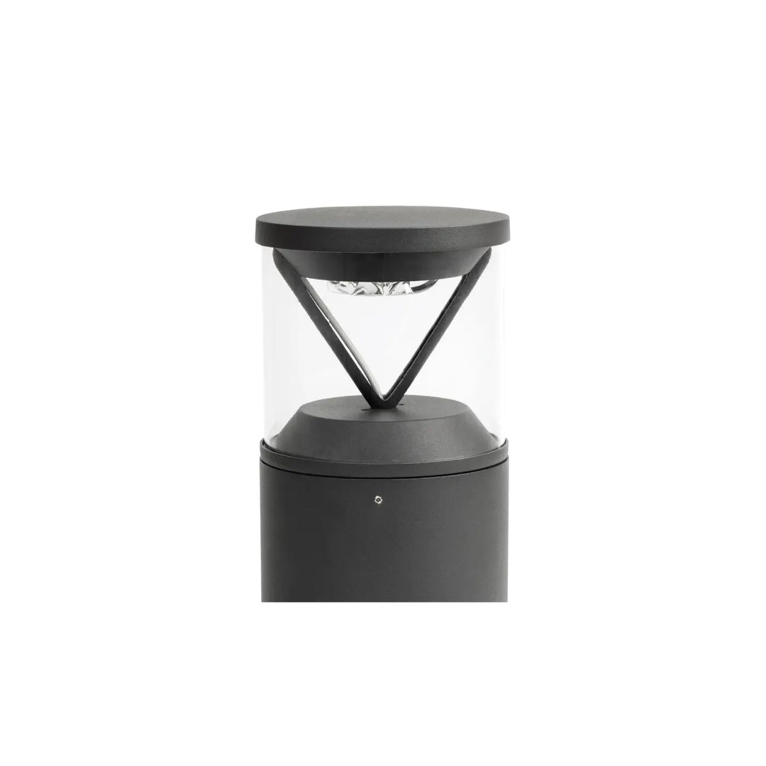 Borne Rush 250 gris foncé de Faro Barcelona, faisceau 360°