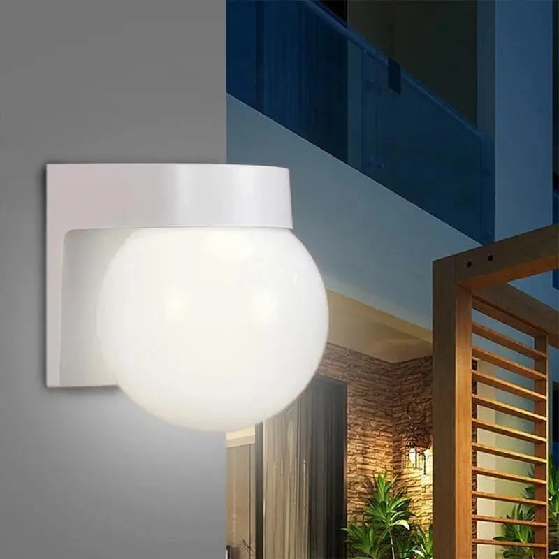 Boule Globe Luminaire Extérieur Applique Murale