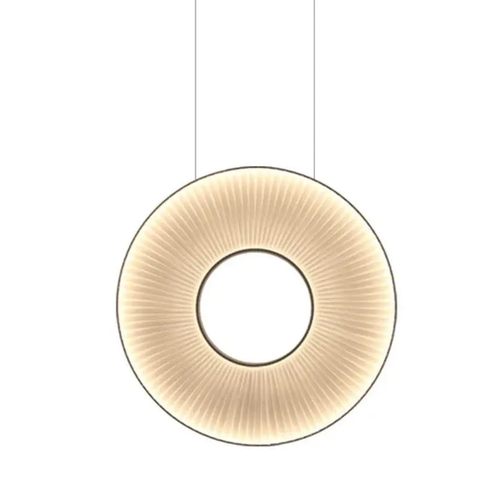 Suspension design moderne led blanc cassé stylé chic