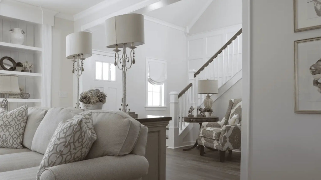 comment maintenir deux cercle abat jour écarter