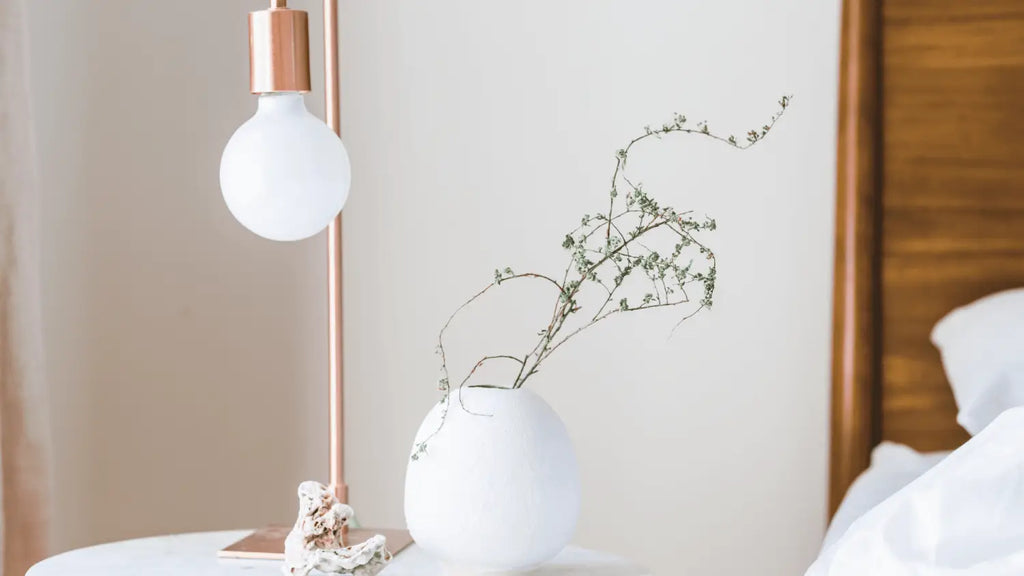 comment faire une lampe de chevet avec un vase