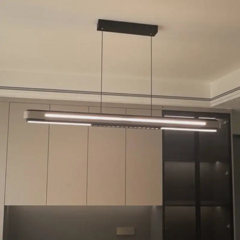 Suspension luminaire moderne led design épuré style minimaliste