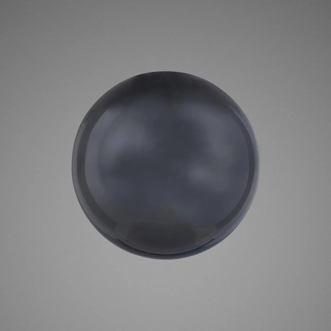 Globe Forked Large en verre fumé #couleur_gris