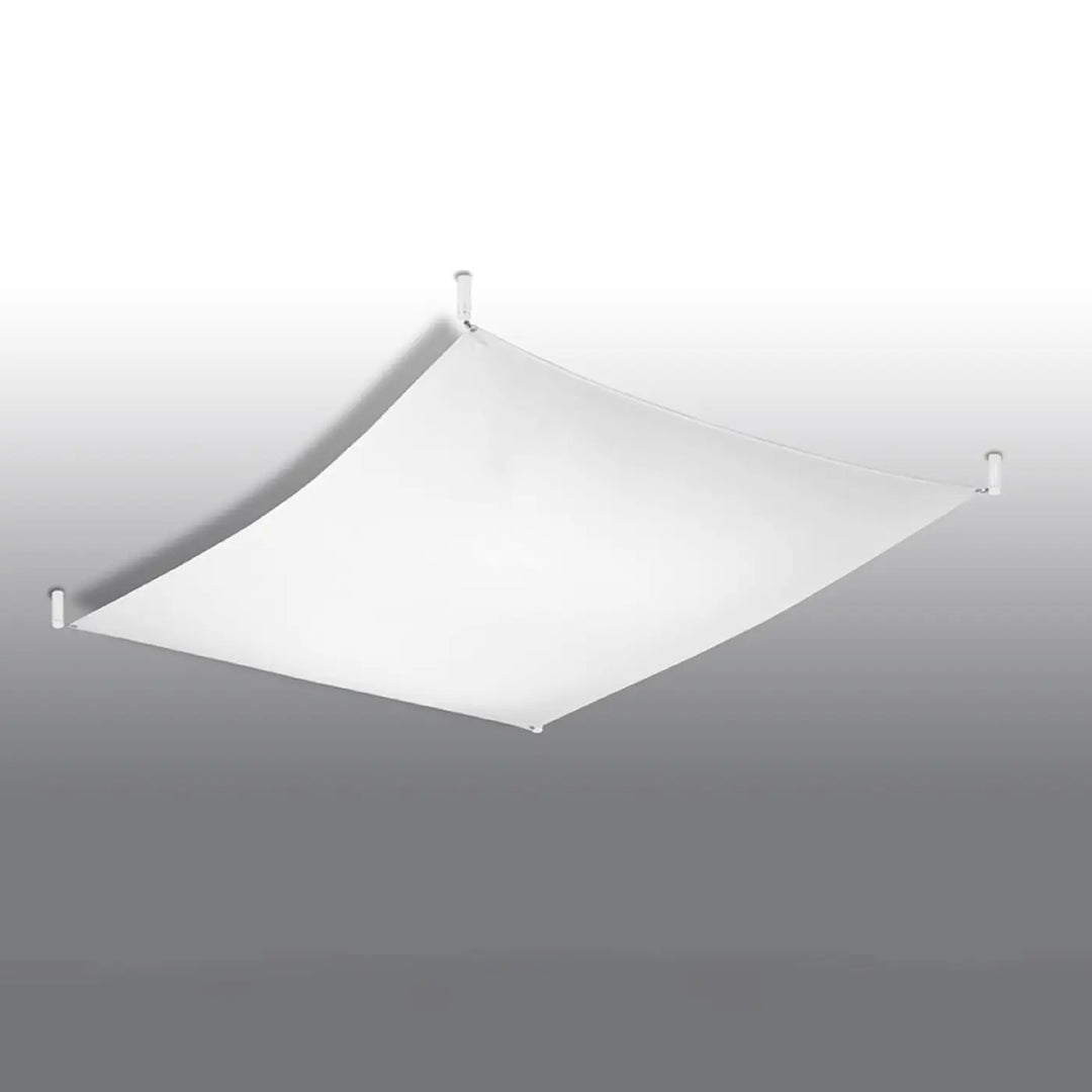 Luminaire plafonnier blanc éteint